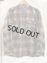 NANGA/FADE PLAID CAMP SHIRT  BROWN