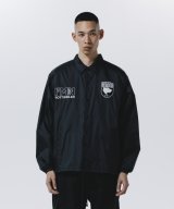 ROTTWEILER/WALKING DOG COACH JACKET  BLACK