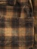 画像5: NANGA/FADE PLAID CAMP SHIRT  BROWN (5)