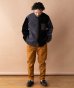 画像3: GYMMASTER/STRETICH CORDUROY SHIRT JKT  BLACKｘCHARCOAL (3)