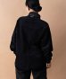 画像2: GYMMASTER/STRETICH CORDUROY SHIRT JKT  BLACK (2)