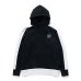 画像1: RATS/CROSS CUT HOODIE  BLACK (1)