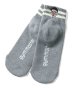 画像1: GYMMASTER/HAPPY EMBROIDERY SHORT SOX  GRAY (1)