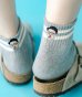 画像2: GYMMASTER/HAPPY EMBROIDERY SHORT SOX  GRAY (2)