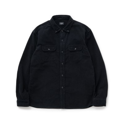 画像1: RATS/MOLESKIN BD SHIRT  BLACK