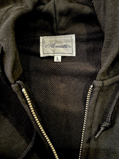 画像5:  ACOUSTIC/ROLLING ZIP PARKA  BLACK