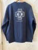 画像1:  ACOUSTIC/NATIVE CREW SWEAT  NAVY (1)