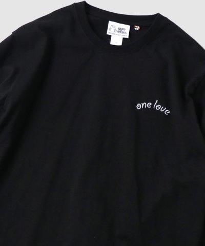 画像4: GYMMASTER/ONE LOVE EMBROIDERY LS T  WHITE