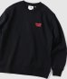 画像2: (再入荷)  GYMMASTER/GOOD LIFE EMBROIDERY SWEAT BLACK (2)