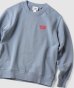 画像2: (再入荷) GYMMASTER/GOOD LIFE EMBROIDERY SWEAT GRAYISH BLUE (2)