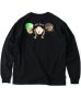 画像2: GYMMASTER/ONE LOVE EMBROIDERY LS T  BLACK (2)