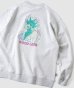 画像1: (再入荷) GYMMASTER/GOOD LIFE EMBROIDERY SWEAT ASH (1)