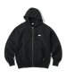 画像1: FTC/REFLECTIVE SMALL BOX LOGO ZIPUP HOODY BLACK (1)