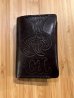 画像1: GROK LEATHER//CARD HOLDER CARVING BLACK (1)