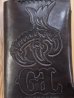 画像3: GROK LEATHER//CARD HOLDER CARVING BLACK (3)