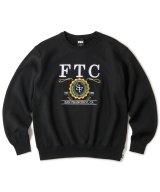 FTC/UNIVERSITY CREW NECK  BLACK