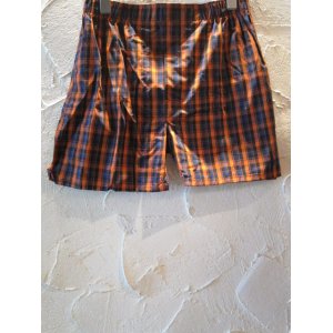 画像: RALPH LAUREN/WOVEN BOXER  ORANGExNAVY