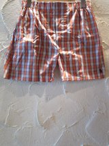 画像: RALPH LAUREN/WOVEN BOXER  ORANGExWHITE