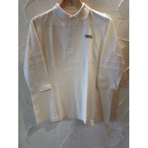 画像: ☆50%OFF☆UNFINISH/S＆C SCRIPT3/4 POLO　NATURAL