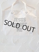 画像: INTERFACE/JESUS FOR GET ME TOTE BAG  OFFWHITE