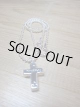 画像: INTERFACE/CROSS PENDANT  SILVERxBRASS CHAIN