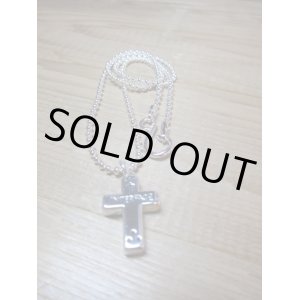 画像: INTERFACE/CROSS PENDANT  SILVERxBRASS CHAIN