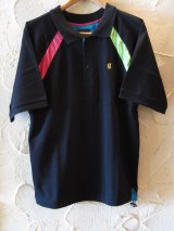 画像: ☆SALE 50%OFF☆ GROOVER GRAND/NEON S/S POLO　BLACK