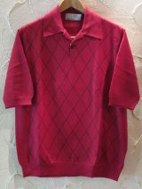 画像: ☆SALE 65%OFF☆ JOHN SMEDLEY/COTTON ARGYLE S/S POLO  RED