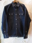 画像1: RATS/DENIM WESTERN SHIRTS  INDIGO