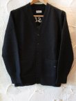 画像2: ROTTWEILER/MOHAIR CARDIGAN  BLACK