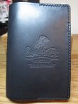 画像1: GROK LEATHER/NEW NOTE BOOK COVER S PLAIN BLACK 