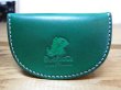 画像2: GROK LEATHER/HALF MOON COIN CASE  GREEN