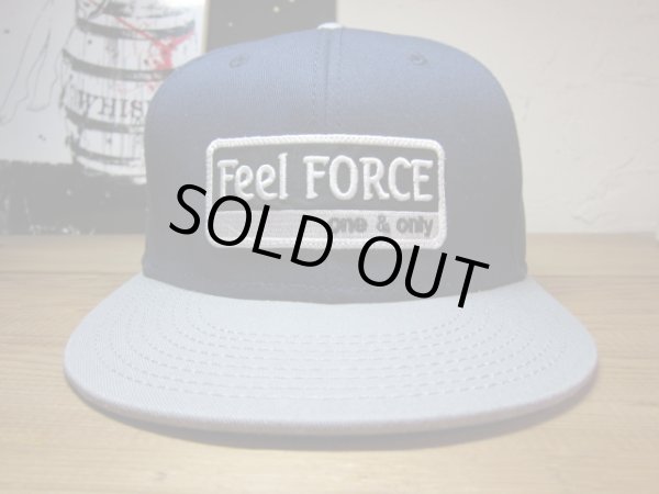 画像1: Feel FORCE/ONE&ONLY SNAPBACK  NAVYxGRAY