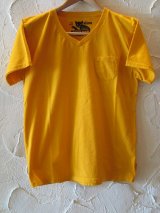 画像: CAT'S PAW/S/S V NECK T  GOLD