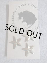 画像: RATS/STAR PINS  GOLD