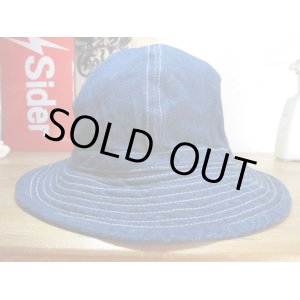 画像: SURPLUS/US TYPE DENIM FATIGUE HAT  INDIGO