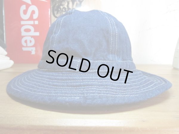 画像3: SURPLUS/US TYPE DENIM FATIGUE HAT  INDIGO