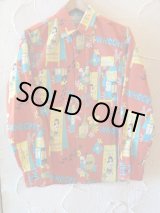 画像: SUN SURF/ALOHA CLUB FLANNEL SHIRTS  RED