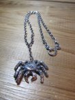 画像1: INTERFACE/SPIDER PENDANT  SILVERxBRASS