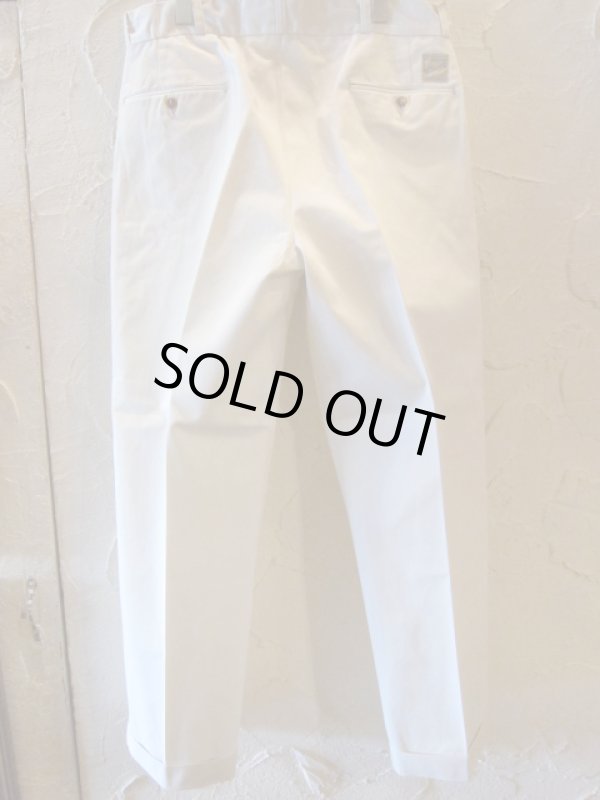 画像2: BELAFONTE/RAGTIME CHINOCLOTHTROUSER OFFWHITE