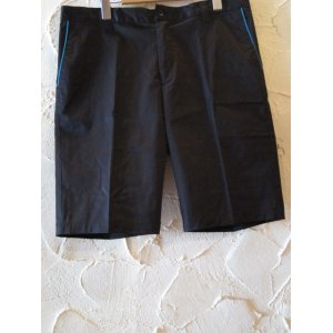 画像: (SALE 40%OFF) VELVET GLOVE/REMAKE PIPING CROPPED PANTS  BLACK