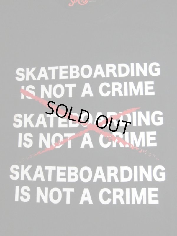 画像3: SUNNY C SIDER/SKATE IS NOT CUT T  BLACK