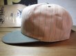 画像2: BELAFONTE/RT STRIPED HERRINGBONE STORE CAP ORGxGRN