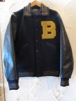 画像2: BELAFONTE/RAGTIME VERSITY JKT  NAVYxBLACK