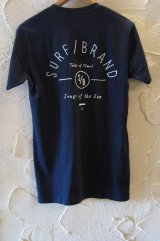 画像: (SALE 40%OFF) SURF/BRAND/TRABEL T NAVY