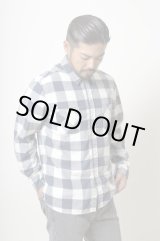 画像: RATS/BUFFALO CHECK SHIRTS WHITEｘGRAY