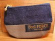 画像1: Feel  FORCE/RESPECT MINI WALLET DENIMxOLIVE 2