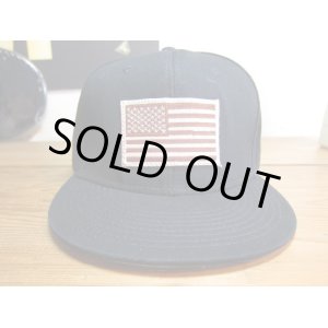 画像: BELIVE/US FLAG CAP  BLACK