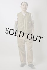 画像: BELAFOTE/RT PIPING VEST N-1  KHAKI