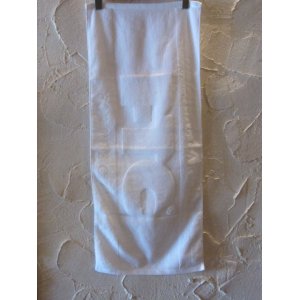 画像: FTC/JACQUARD TONAL TOWEL  WHITE